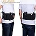 Fullmosa Concealed Carry Holster, Mi Belly Band Holster for Handgun, Elastic Hand Gun Holder Waist Holsters Pistols Revolvers IWB Holster with Mag Pouches, Back Draw -B-XXL