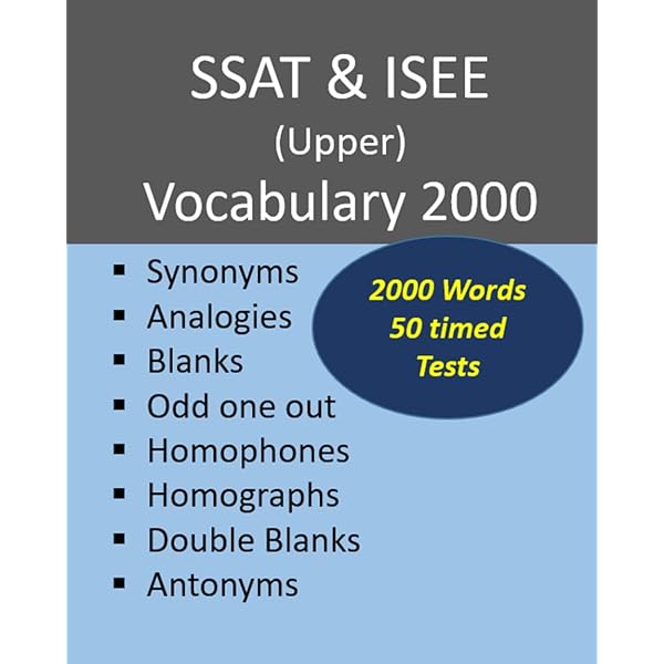 Amazon.com: 504 Essential Words for SSAT & ISEE (Upper): With