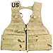 Military Outdoor Clothing Never Issued U.S. G.I. 3-Color Desert MOLLE II Fighting Load Carrier (FLC) Vest