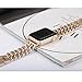 Secbolt Stainless Steel Bands for Apple Watch 38mm iWatch Strap Chain Replacement Wristband for Apple Watch Nike+, Series 3, Series 2, Series 1, Sport, Edition, Gold