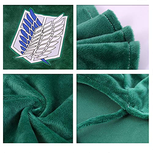 Pet Costume Cat Dog Cosplay Attack on Titan Anime Cartoon Plush Cloak