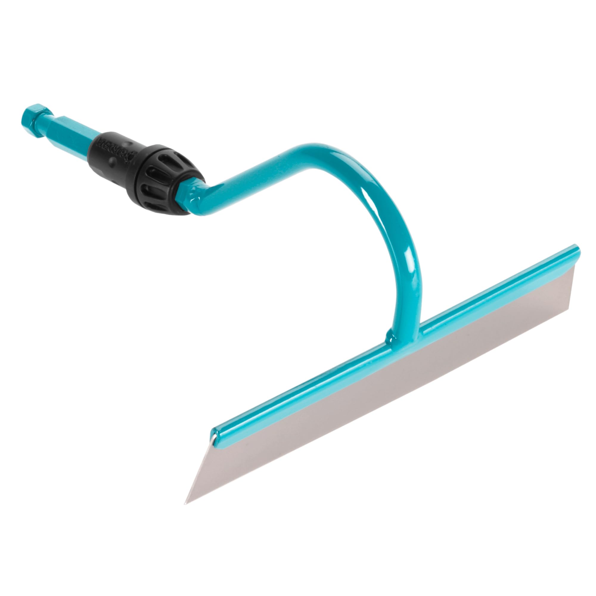 Gardena combisystem root-crop hoe: Unkrautstecher for weeding and hoeing, 18 cm working width, from high-quality steel, stainless steel sheet, suitable for all combisystem handles (3190-20)