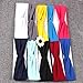8pcs Women Elastic Turban Head Wrap Headband Cross Twisted Hair Band Headband for Hair Styling (Yellow + Blue + Black + Light Grey + Wine Red + Rose Red + Lake Blue + Light Blue)