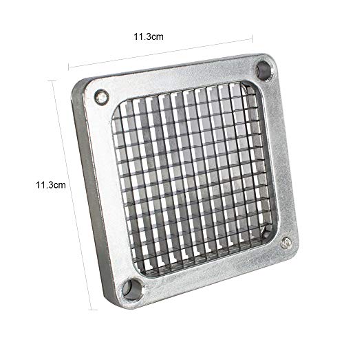 Zinnor 1/4 Inch French Fry Cutter Plate Blade Frames For Restaurant Commercial Vegetable Fruit Dicer Onion Tomato Slicer Chopper
