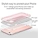 iPhone 6 / 6s Case, ZUSLAB Rosy Series, Bling Luxury Shinning Bumper,Dual Layer Protective Glitter Cover for Apple iPhone 6 / 6s (Red)