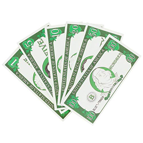 image for Juvale Play Money for Kids - 300-Piece Learning Money with Canvas Bag 