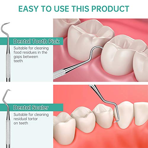 Professional Dental Scraper Tool Dentist Pick, Medical Stainless