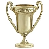 Mini Gold Plastic Trophies, 4ct