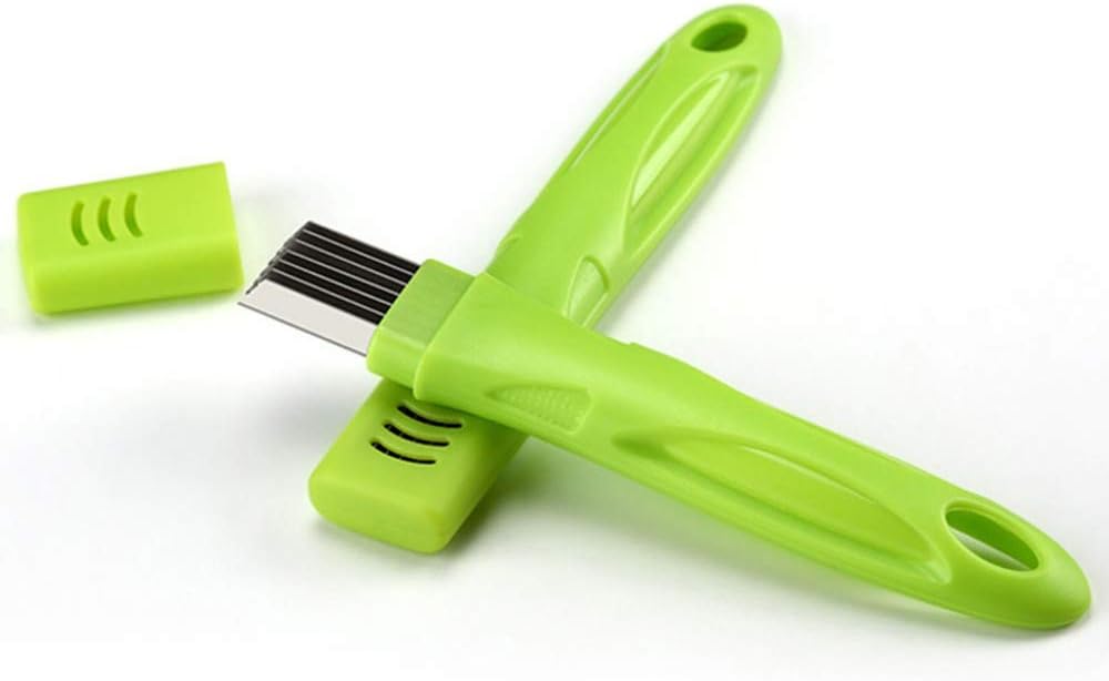 Stainless Steel Green Onion Slicer Scallion Shredder Cutter Vegetable