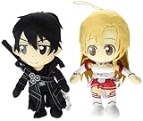 Set of 2 Great Eastern Sword Art Online Plush - Kirito / Asuna