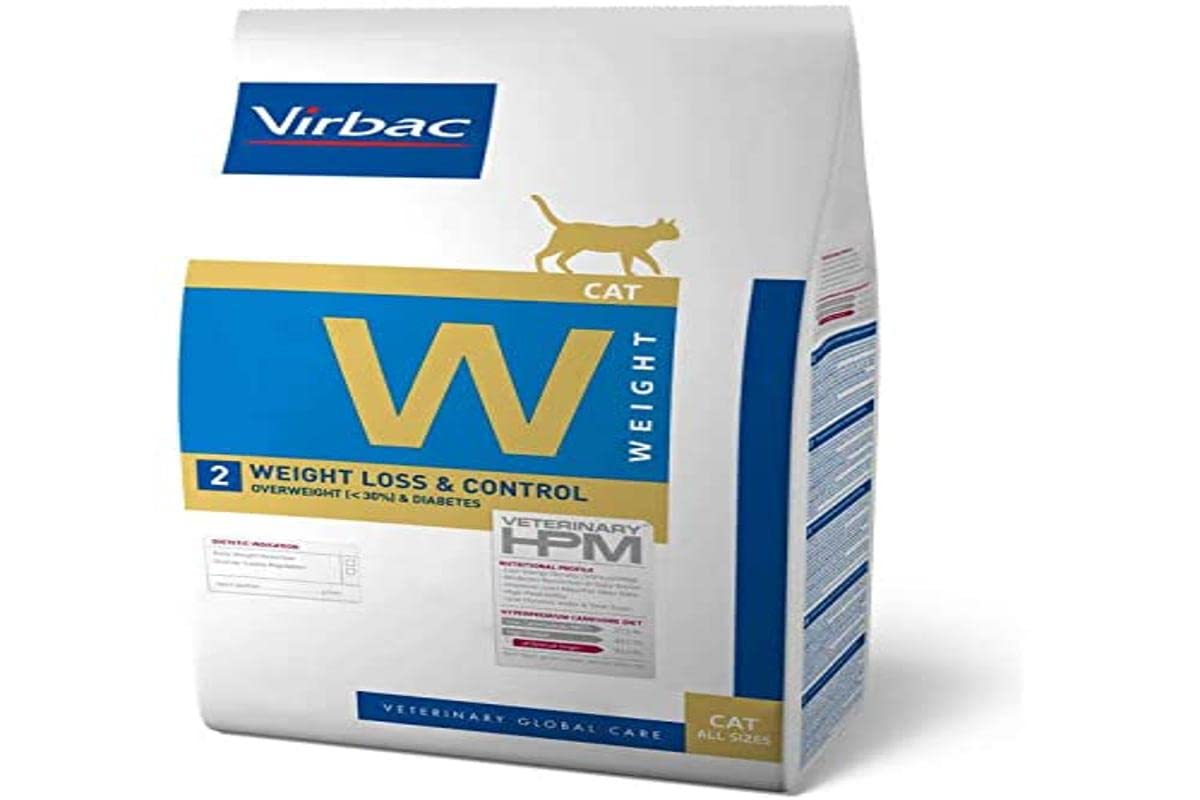 Virbac Veterinary HPM Weight Loss and Control Cat Food, 1.5 kg