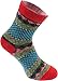 Jiye Women's Multi Color Wool Winter Socks (6 M~12 M, A0(Pack of 5))