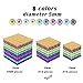 JIAKELOVEYI 512 Pcs of 5MM 8 Colors Magnets Toys Magnetic Fidget Blocks Building Blocks for Development Learning and Stress Relief Office Desk Toys for Adults and Kids (8 Colors)