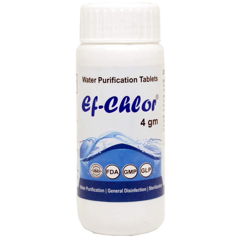 EfChlor Water Purification Treatment (20 Tablets