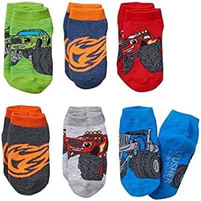 Blaze &amp; The Monster Machines Toddler Boy 6-pk. Low-Cut Socks