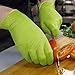 1st Choice Industrial 8 Mil Premium Green Nitrile Gloves, Latex Free, Powder Free, Raised Diamond Texture, Disposable, Non-Sterile, Size Large, Case of 400, 1PGNL