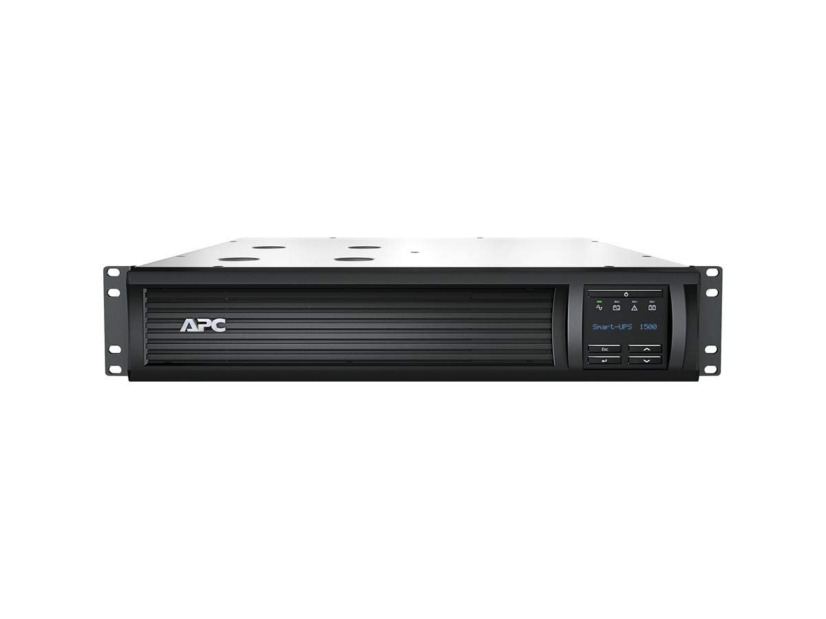 APC SMT1500R2X122 UPS, Rack-Mountable, Black (Renewed)
