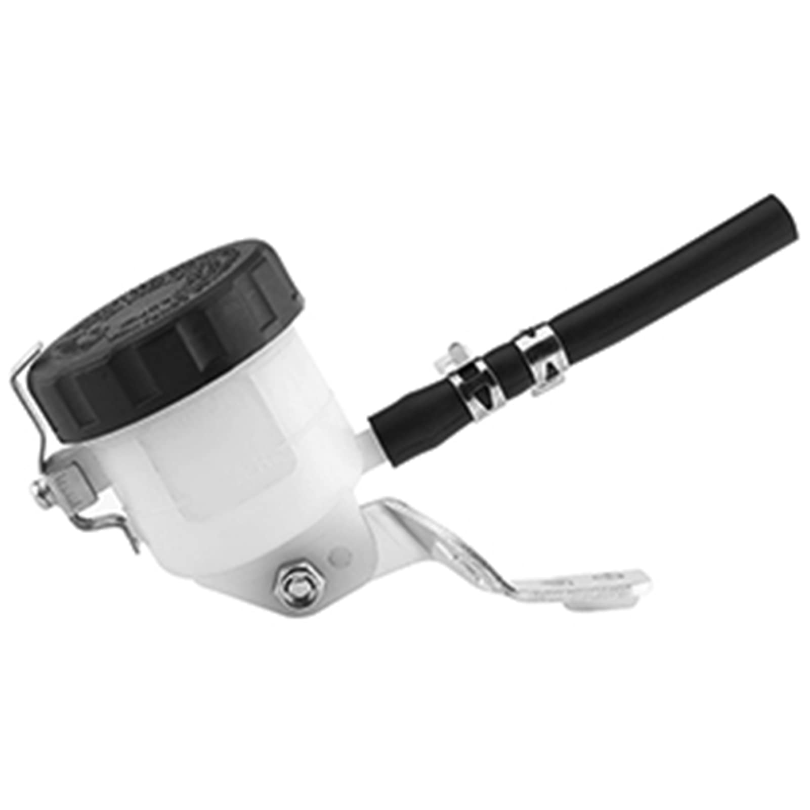 Brake Master Cylinder Oil Reservoir Fluid Bottle Bracket, Low Profile Brake Fluid reservoir for Motorcyclemotorcycle brake reservoir