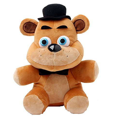 FG Five Nights At Freddy's 4 FNAF Freddy Fazbear Bear Plush Toys Doll (10 inch, Bear)