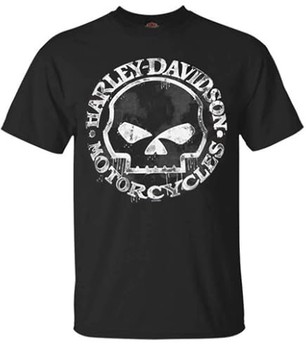 Amazon.com: Harley-Davidson Men's T-Shirt Eagle Graphic Short