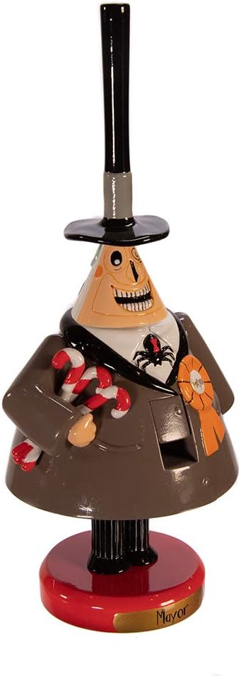 Nutcrackers - Kurt Adler 6-Inch Nightmare Before Christmas Mayor Nutcracker