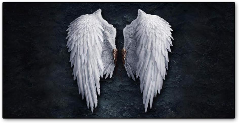 pix Aesthetic Black And White Wings angel wings canvas posters and prints