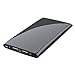 Power Bank Portable Charger Vomach 8000mAh External Battery Two Outputs Fast Charging Carbon Fiber Pattern Wallet Style Black
