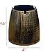 Yafeco Cigar Ashtray,Outdoor/Patio/Indoor/Bar/KTV Ash Tray,Stainless Steel Ashtray,Desktop Smoking Ash Tray for Home Office Decoration,As Gifts for Men or Smokers
