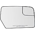 Right Passenger Side Heated Mirror Glass Replacement For 2012-2017 Ford Expedition 2012-2014 Lincoln Navigator - for Ford Expedition Side Mirror With Rear Holder - Replace CL1Z17K707A FD314GR