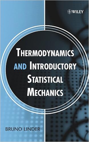 Thermodynamics And Introductory Statistical Mechanics Linder Bruno 9780471474593 Amazon Com Books