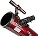 Carson Red Planet 35-78x76mm Newtonian Reflector Telescope (RP-100) , Red