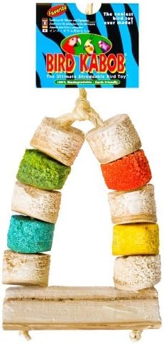 Bird Kabob 4-1/2-Inch Favorito Chewable Perch by BIRD KABOB