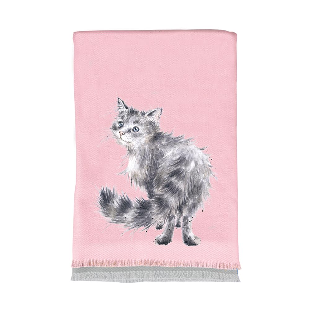 Wrendale Designs - 'Glamour Puss' Winter Scarf