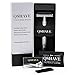 QSHAVE Double Edge 4 inch Long Handle Safety Razor Twist Butterfly Open Chrome Matte Finish (1 Razor + 5 pcs Titanium Coated Blades)