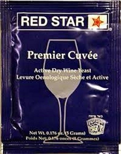 Red Star Premier Cuvee Yeast 10 Packets