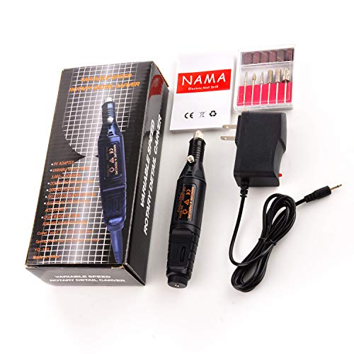 Electric Nail Drill Machine, Kathy 6 in 1 Professional Nail Kit with
