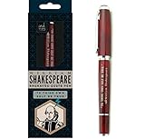 William Shakespeare Engraved Quote Pen - 