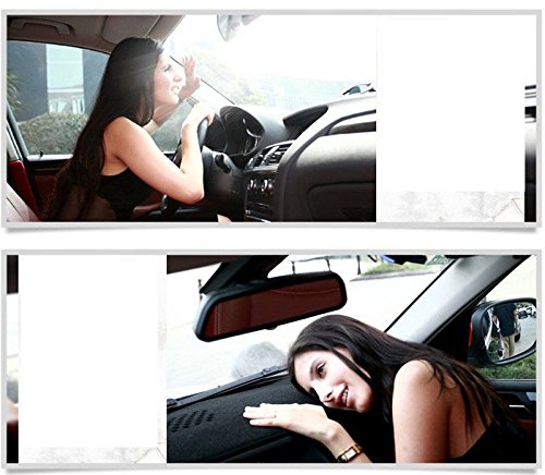 Fly5D Dashboard Cover Dash Mat Pad for 2012.9-2016 Subaru Forester (2012-2016 Subaru Forester, Black)