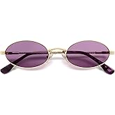 Appassal Retro Oval Cat Eye Sunglasses for Women Y2k Trendy Narrow 90s Sunnies Designer Sun Glasses AP3721