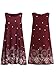 Romwe Women's Summer Sundress Floral Printed Sleeveless Casual A Line Dress Wine S