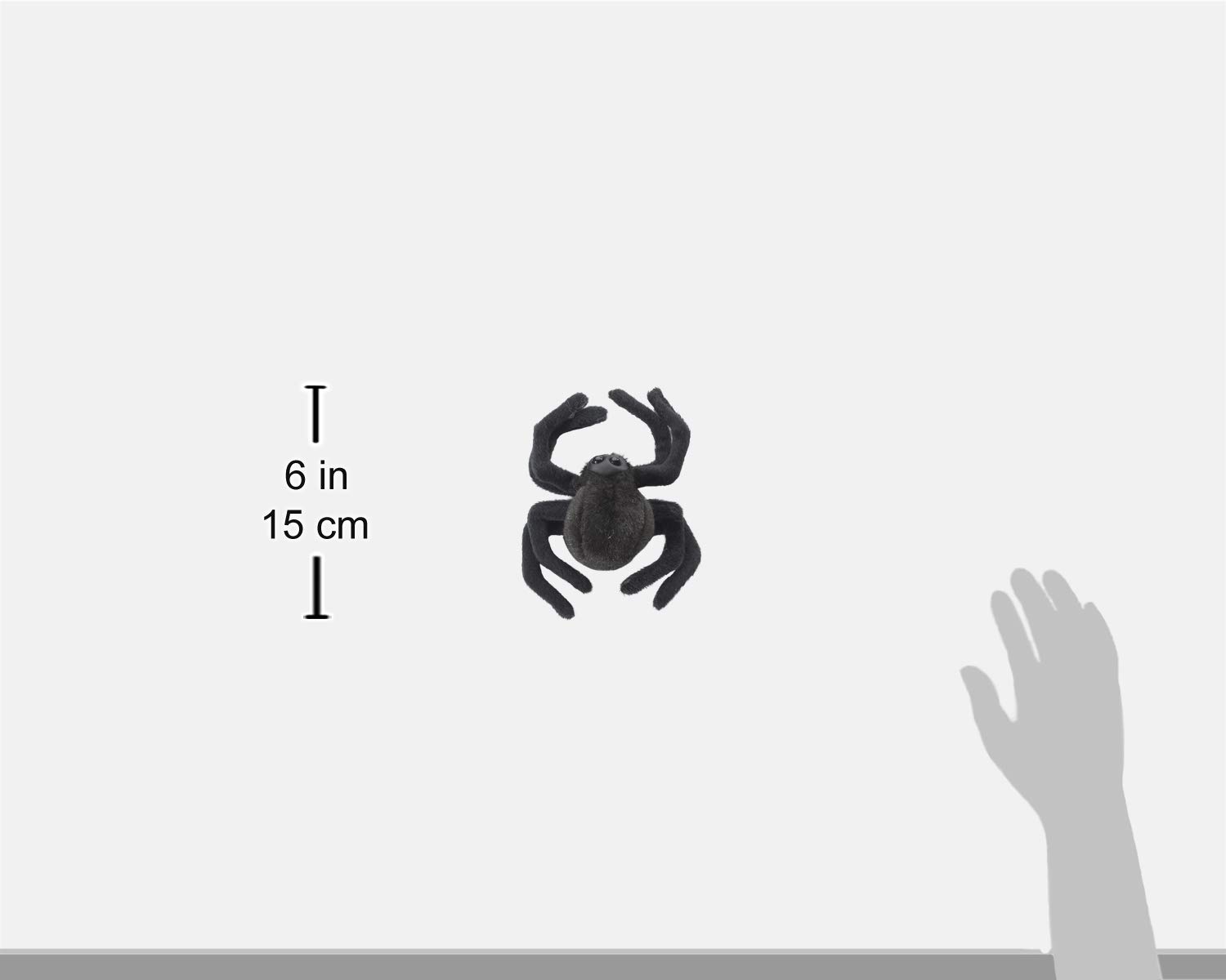 Folkmanis Mini Spider Finger Puppet, Black, 1 EA