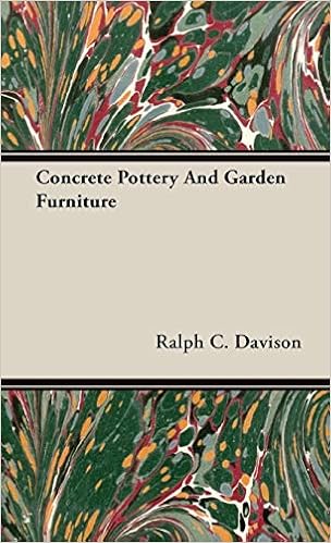 Concrete Pottery And Garden Furniture Ralph C Davison