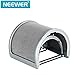 Neewer Arch-shaped Microphone Wind Pop Filter Mask Shield with Elastic Rubber Bands for Mic Studio Acoustic Recording Broadcasting Podcasting, Stainless Steel Mesh and Foam Layer (Silver)