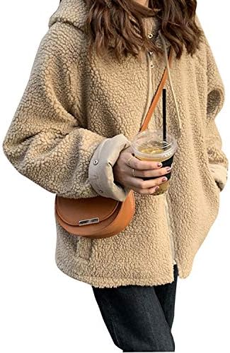 Boa Blouson, Reversible Women’s Boa Jacket, Outerwear, Blouson, Fluffy Coat, Women’s Coat, Winter Popular, Cold Protection, Casual, Loose, Outdoor, Warm