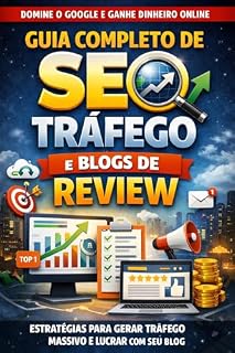Livro GUIA COMPLETO DE SEO, TRÁFEGO E BLOGS DE REVIEW