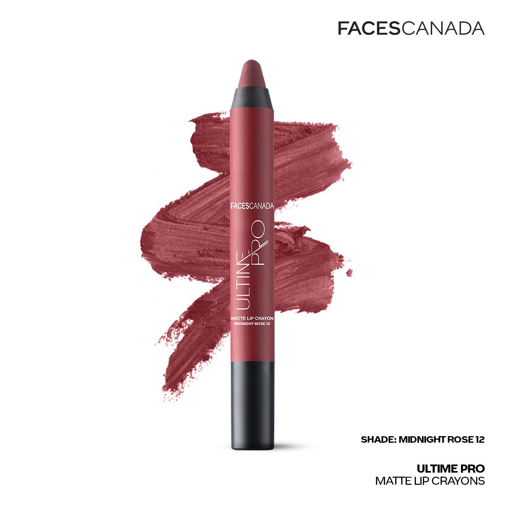 Faces Ultime Pro Matte Lip Crayon Reviews, Ingredients, Benefits, How