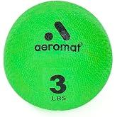 AEROMAT Versatile Textured Surface 3.5" Petite Weighted Ball for Yoga/Pilates Practice