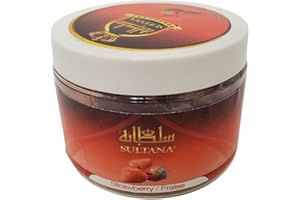 Sultana Herbal Hookah Molasses 250g - Strawberry | Made in Canada | Premium Herbal Molasses