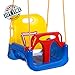 ANCHEER 3-in-1 Swing Seat for Kids 6 Months up, Anti-Flip Snug & Detachable Kids to Teens Swing Seat for Outside Playground, Blue