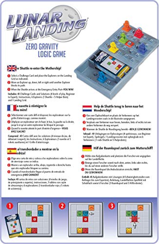 Think Fun Lunar Landing Logic Game and STEM Toy - from The Inventor of The Famous Rush Hour Game - Thumbnail 4